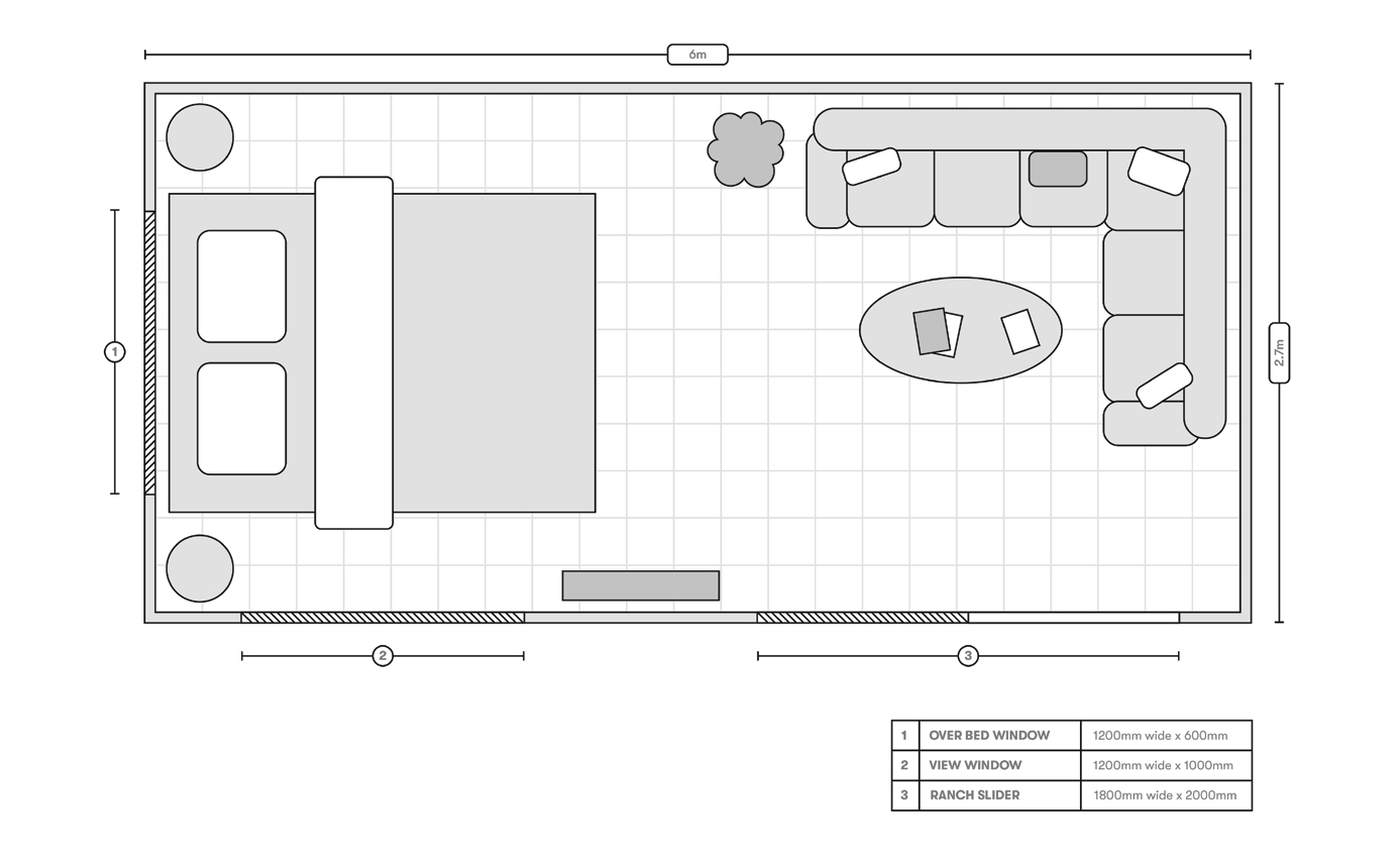 Original Hut Floorplan